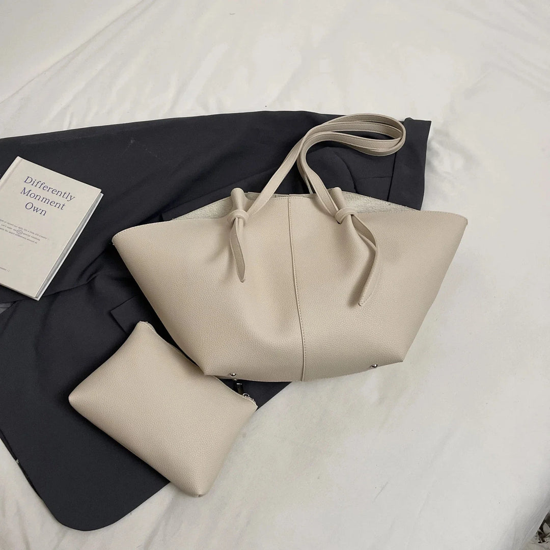 Sac fourre-tout en cuir pleine fleur Sarah