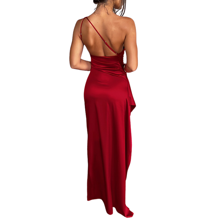 AMBER™ – Robe longue asymétrique élégante